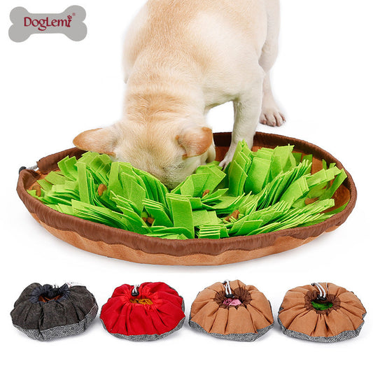 Pet Sniffing Food Puzzle Blanket