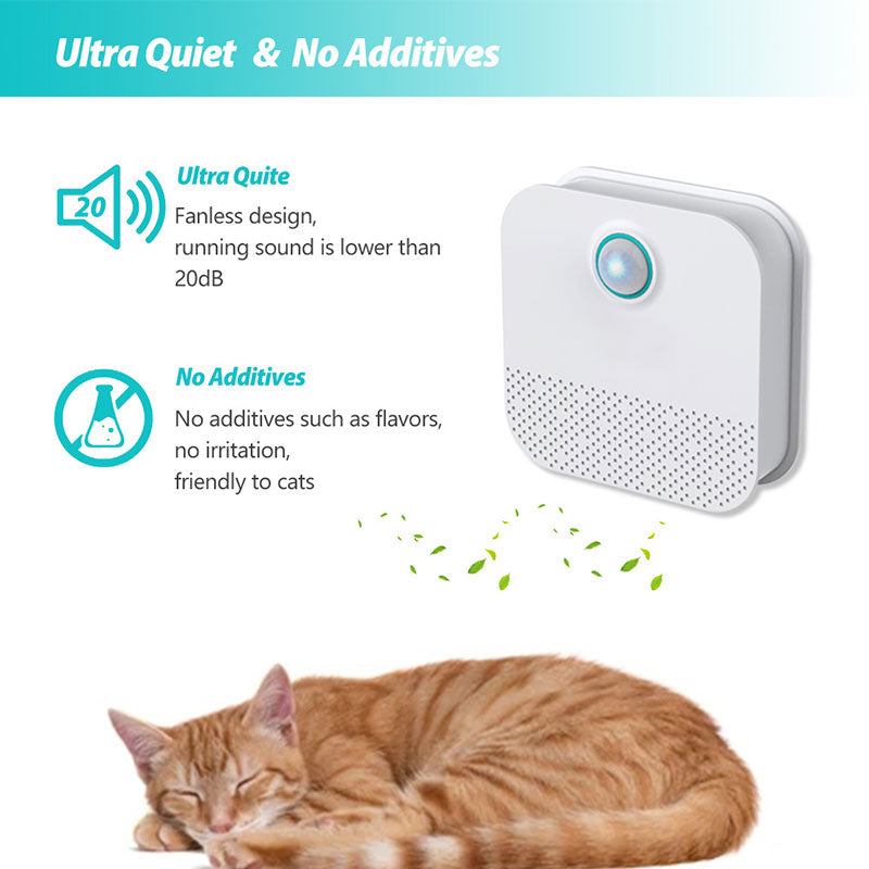 Smart Cat Odor Purifier for Cat Litter Box